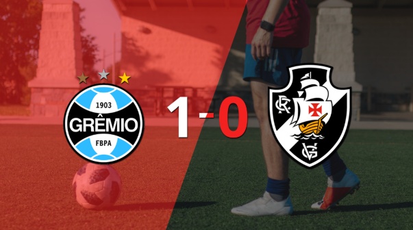 Grêmio le ganó 1-0 como local a Vasco da Gama