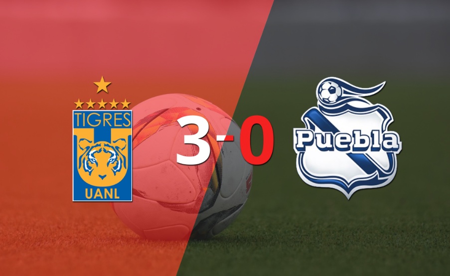 Tigres golea y clasifica a Semifinal