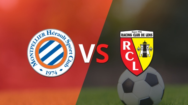 Con un empate en 0, empieza el segundo tiempo entre Montpellier y Lens