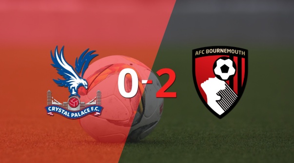 Sólido triunfo de Bournemouth en casa de Crystal Palace por 2 a 0