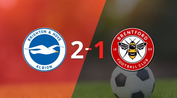 Victoria de Brighton and Hove sobre Brentford por 2-1