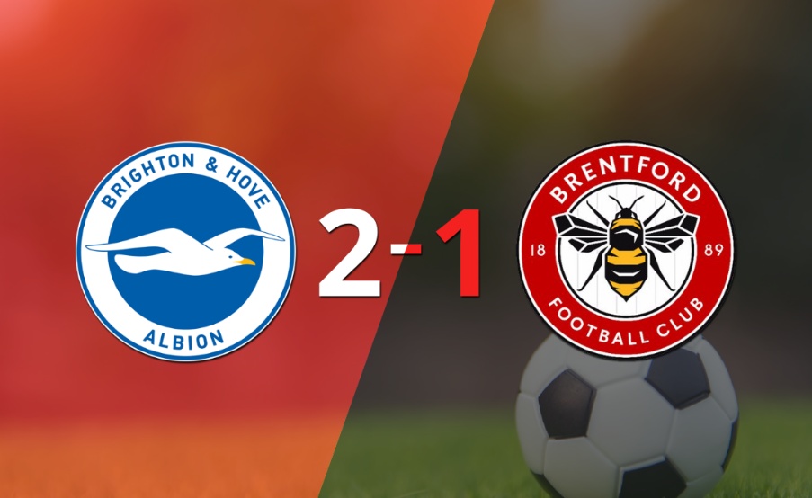 Victoria de Brighton and Hove sobre Brentford por 2-1