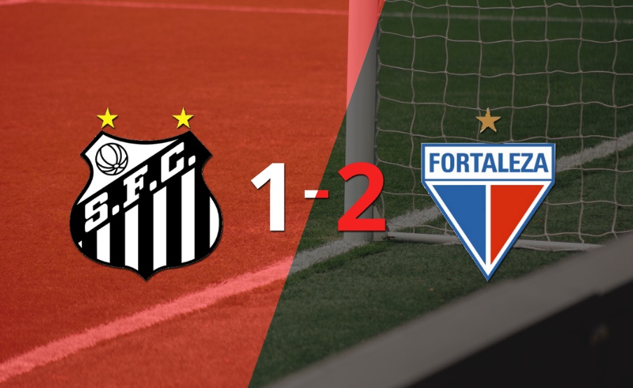 Por una mínima ventaja Fortaleza se lleva los tres puntos ante Santos