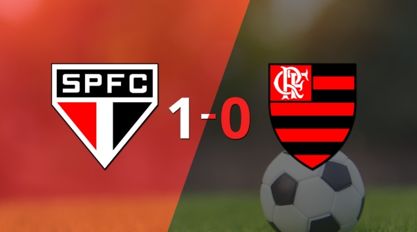 Con un solo tanto, São Paulo derrotó a Flamengo en el Morumbí