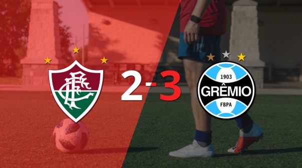 Grêmio superó a Fluminense con dos tantos de Luis Suárez
