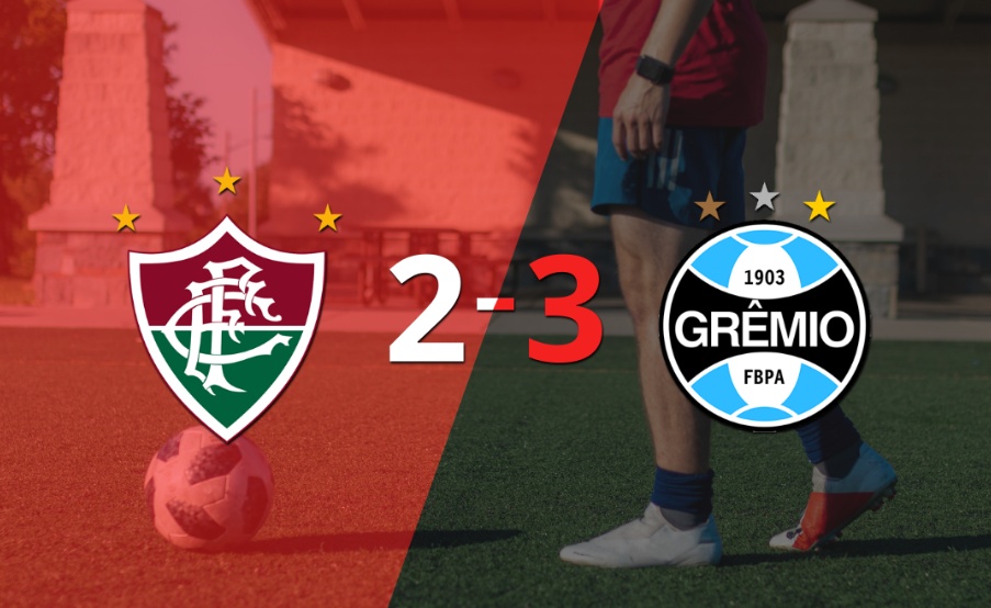 Grêmio superó a Fluminense con dos tantos de Luis Suárez