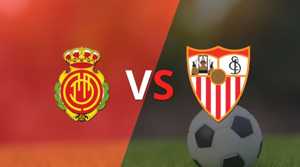 Termina el primer tiempo con una victoria para Mallorca vs Sevilla por 1-0