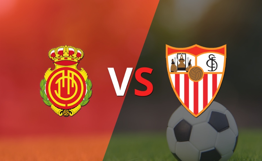 Termina el primer tiempo con una victoria para Mallorca vs Sevilla por 1-0