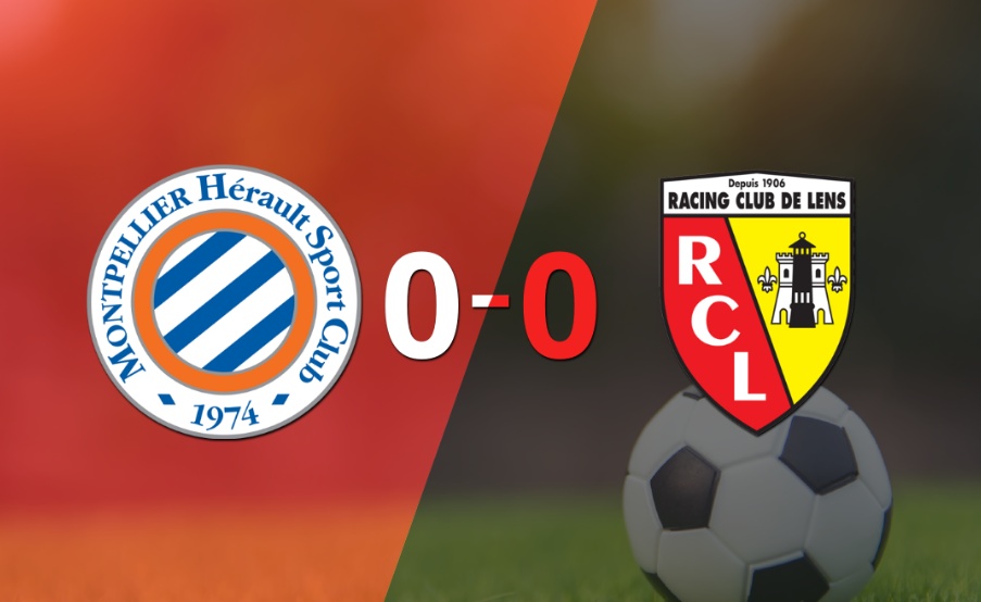 Sin goles, Montpellier y Lens igualaron el partido