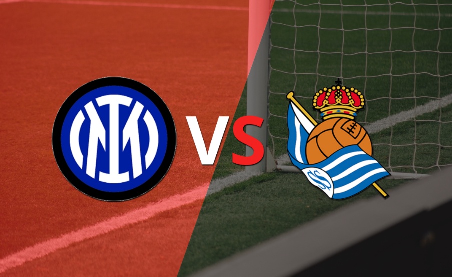 Arranca el segundo tiempo sin goles entre Inter y Real Sociedad