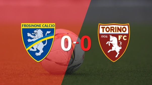 No hubo goles en el empate entre Frosinone y Torino