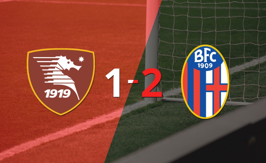 Joshua Zirkzee marca un doblete en la victoria 2-1 de Bologna ante Salernitana