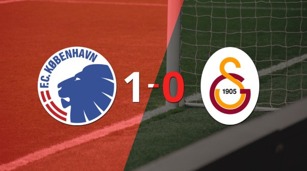 Galatasaray no pudo en su visita a FC Copenhague y cayó 1-0