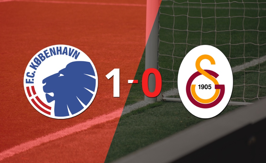 Galatasaray no pudo en su visita a FC Copenhague y cayó 1-0