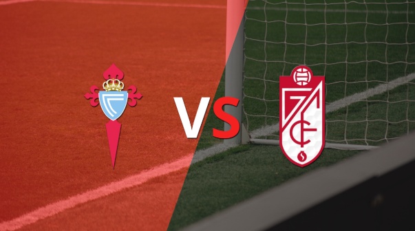 ¡Arranca la etapa complementaria! Celta lleva la ventaja con un marcador 1-0 sobre Granada