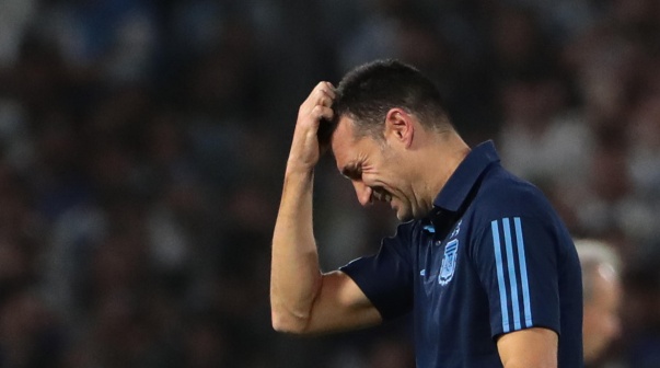 Lionel Scaloni, entrenador de la Selección Argentina