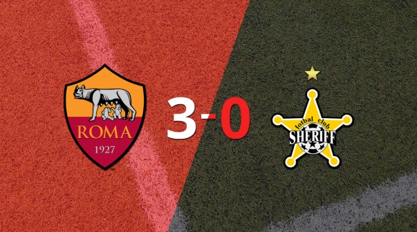 Roma fue imparable y goleó 3 a 0