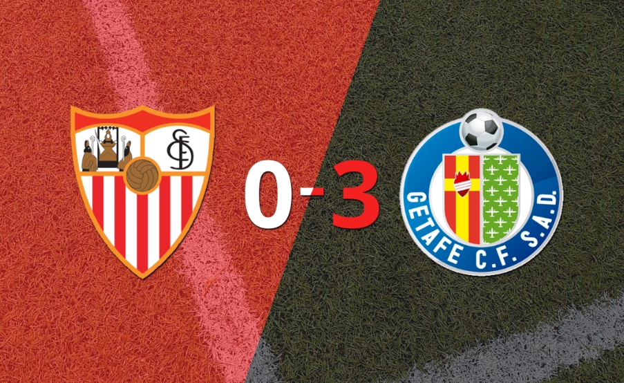 Paliza de Getafe en su visita a Sevilla