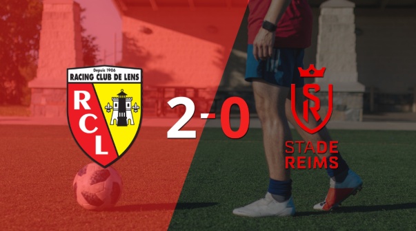 Stade de Reims cayó 2-0 en su visita a Lens