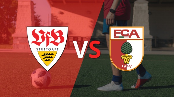 Victoria parcial deStuttgart sobre Augsburg en el estadio MHPArena