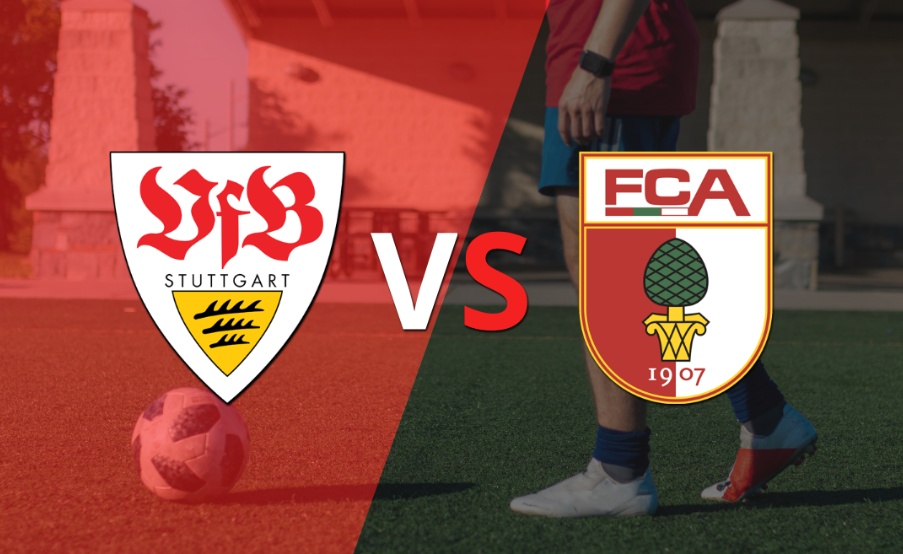 Victoria parcial deStuttgart sobre Augsburg en el estadio MHPArena