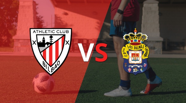 Athletic Bilbao y UD Las Palmas comienzan el segundo tiempo sin goles