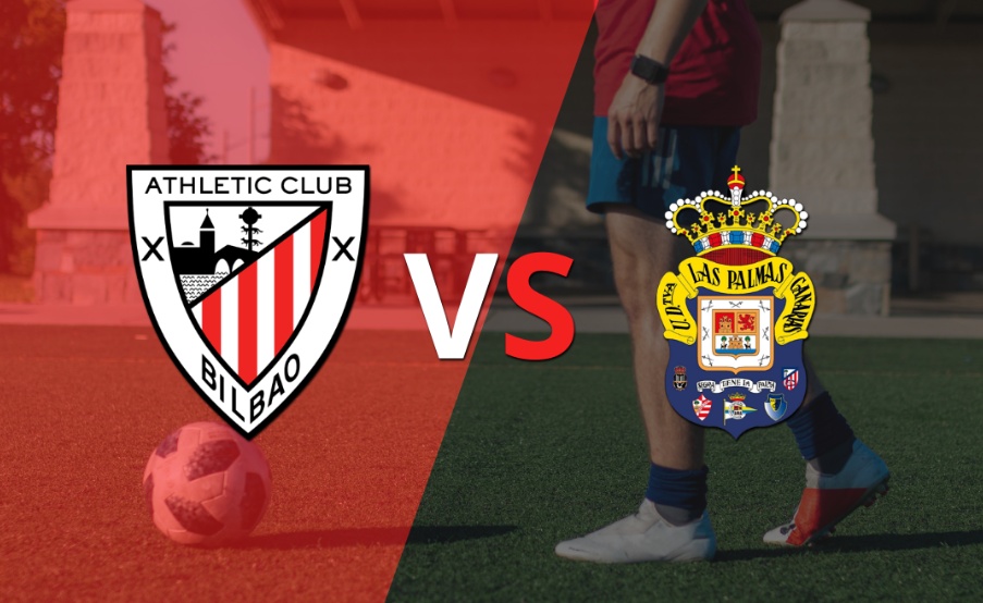 Athletic Bilbao y UD Las Palmas comienzan el segundo tiempo sin goles