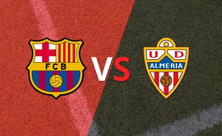 Barcelona se pone en ventaja ante Almería
