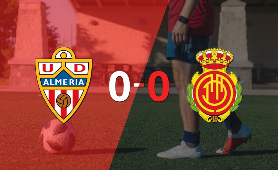 Almería y Mallorca no se sacaron ventaja y terminaron sin goles