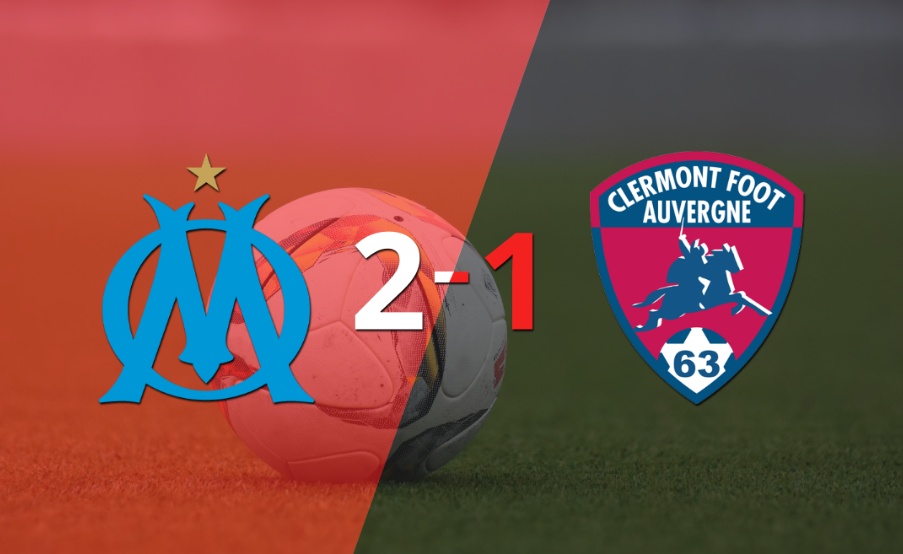 Clermont Foot cayó 2-1 en su visita a Olympique de Marsella