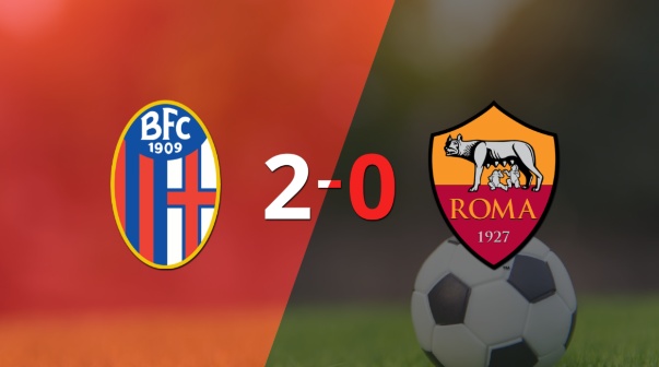 En su casa, Bologna le ganó a Roma por 2-0