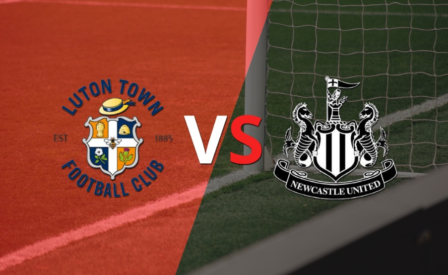 Luton Town se adelanta 1 a 0 frente a Newcastle United