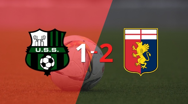Ajustada victoria por 2 a 1 de Genoa