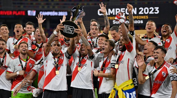 Los jugadores de River Plate