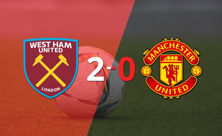 Victoria en casa de West Ham United ante Manchester United por 2-0