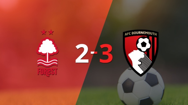 Dominic Solanke anota hat-trick en el triunfo 3-2 de Bournemouth ante Nottingham Forest