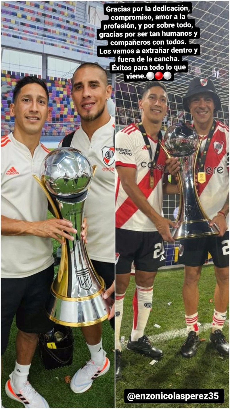 El mensaje de Rodrigo Aliendro para Maidana y Enzo Pérez