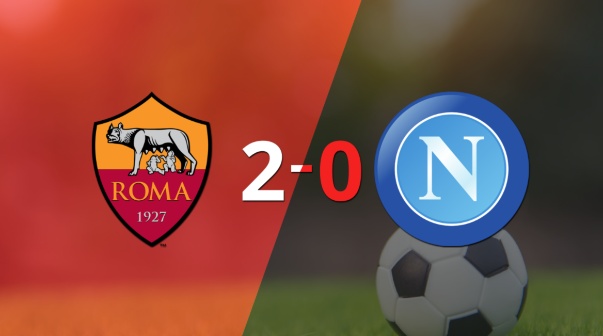 Roma pasó por encima a Napoli, al vencerlo en el 