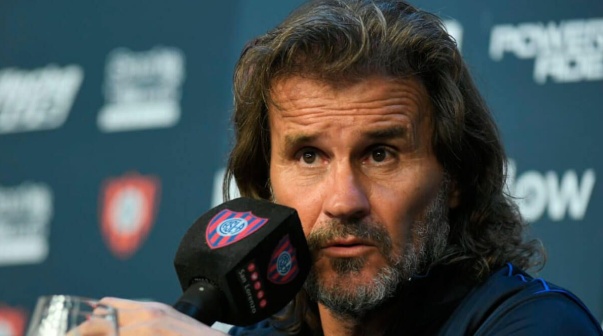 Rubén Darío Insúa, técnico de San Lorenzo.