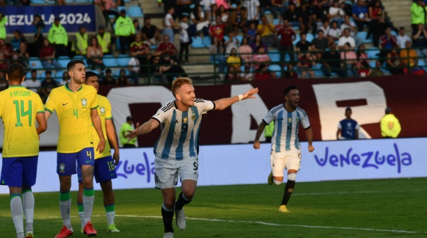 ¡Argentina clasificó a los Juegos Olímpicos con un gol agónico vs. Brasil!