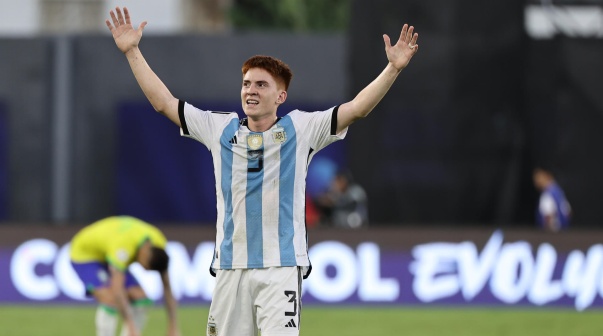 Valentín Barco, figura de la Selección Argentina Sub 23