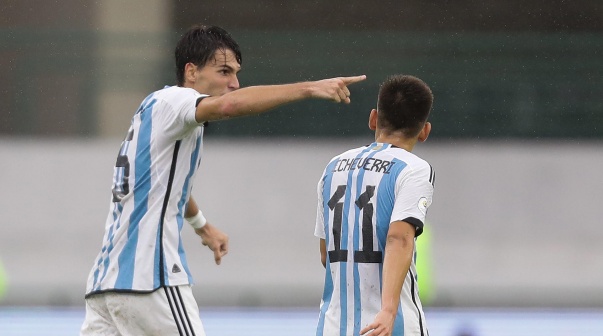 Federico Redondo, volante de la Selección Argentina Sub 23