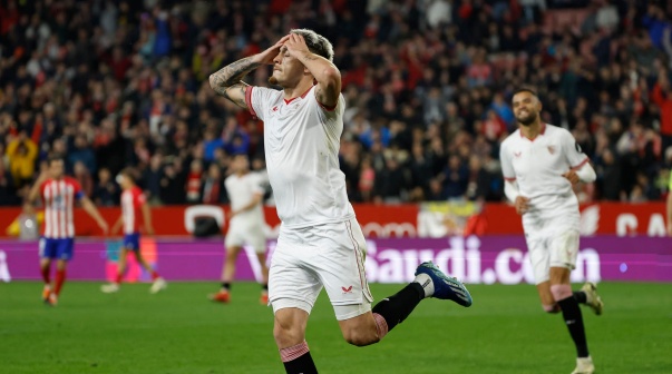 Lucas Ocampos, figura de Sevilla