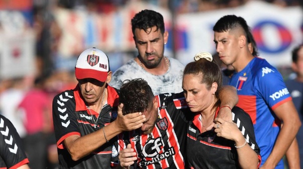 Fernando Brandán, agredido en Tigre vs. Chacarita por la Copa Argentina