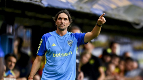 Diego Martínez, técnico de Boca.