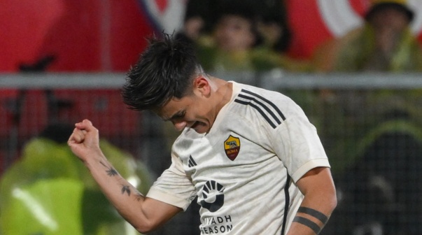 Golazo de Dybala en el triunfo de la Roma por la serie A
