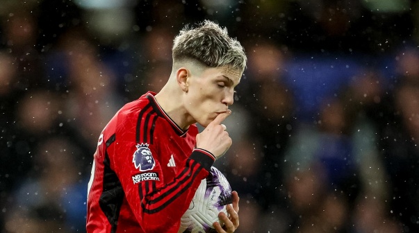 Alejandro Garnacho, figura de Manchester United.