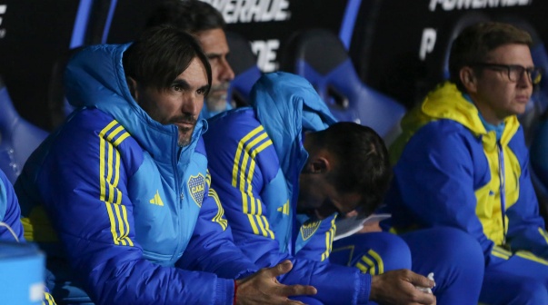 Diego Martínez, técnico de Boca.