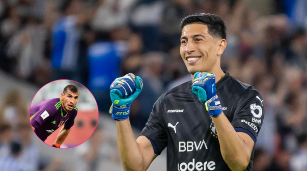 Esteban Andrada le respondió a Nahuel Guzmán en México