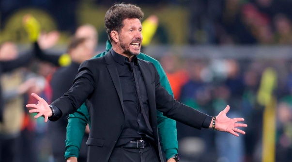 Courtois disparó contra Simeone tras la clasificación del Real Madrid: 